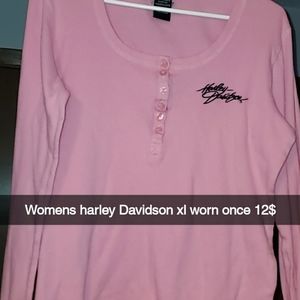 Women's Harley Davidson shirt